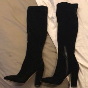 Over the knee suede Aldo boots